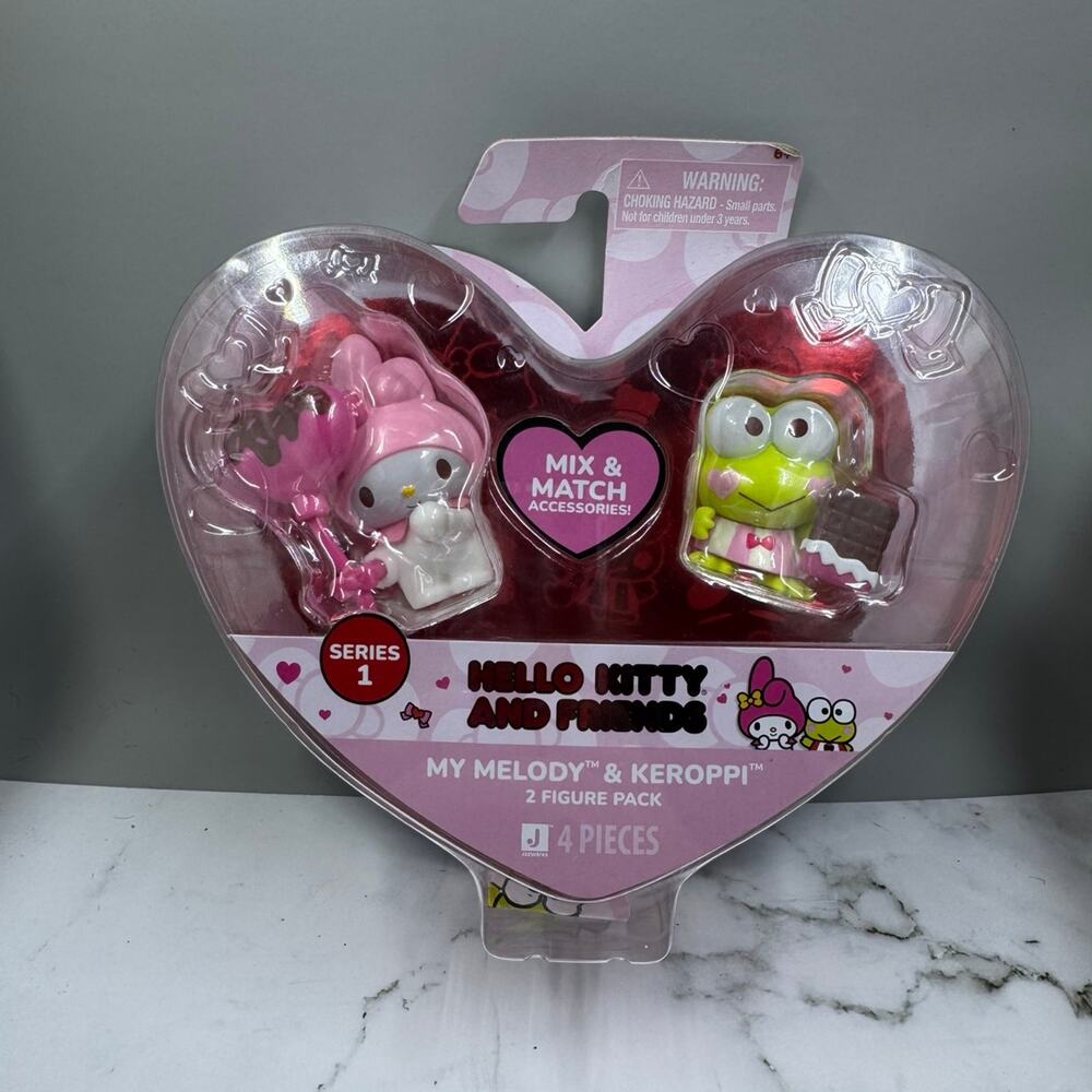 My Melody and Keroppi Figurine Set